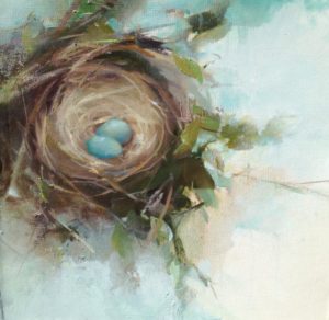 One Nest 18 x 18 oil